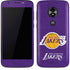 NBA Los Angeles Lakers Purple Primary Logo Moto E5 Play Skin